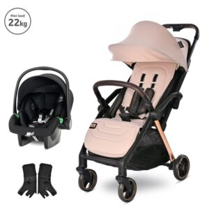 LORELLI KOLICA ZA BEBE LORET AUTOFOLD (22KG MAX) - BEIGE