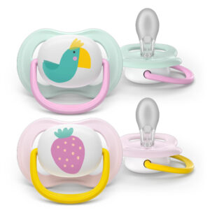 AVENT VARALICA STHR AIR COLL 0-6M 2KOM PINK/YELLOW
