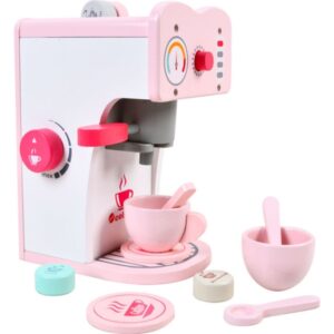 BBO DRVENA IGRACKA - ESPRESO APARAT - PINK (3g+) 12 DELOVA