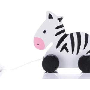 BBO DRVENA IGRACKA - ZIVOTINJA NA VUCU - ZEBRA (3g+)
