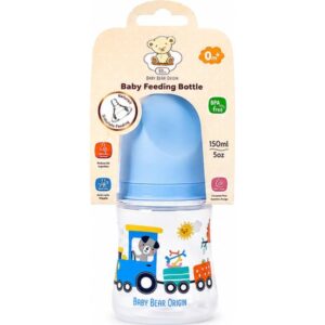 BBO FLASICA WIDE NECK (150ml) – BLUE (NURSERY)