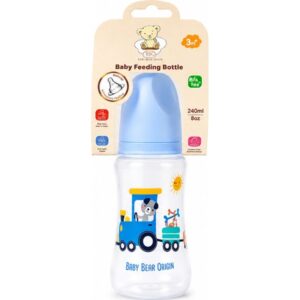 BBO FLASICA WIDE NECK (240ml) – BLUE (NURSERY)