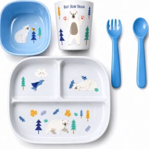 BBO SET ZA HRANJENJE – BLUE BEAR (NURSERY)