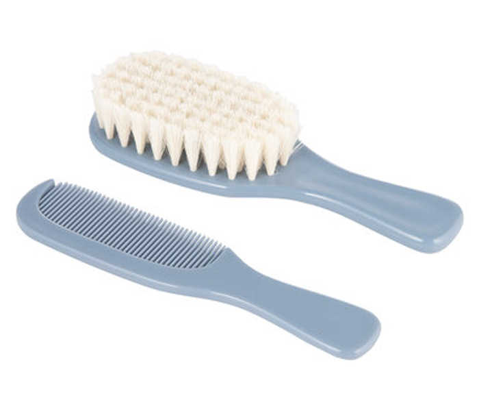 CANPOL BABIES CESALJ I CETKA NATURAL BRISTLES 7/406 GOLD BLUE