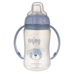 CANPOL BABIES FLASICA/SOLJA SA KLJUNOM I RUCKAMA 56/512 - TRAINING 320ML -CUTE ANIMALS