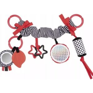 CANPOL BABIES IGRACKA ZA KOLICA NIZ SENSORY TOYS - RED 68/071