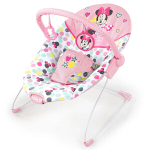 KIDS II BRIGHT STARTS DISNEY LEZALJKA SA VIBRACIJOM - MINNIE MOUSE SPOTTY DOTTY ™ 12229 - 0 - 9 kg