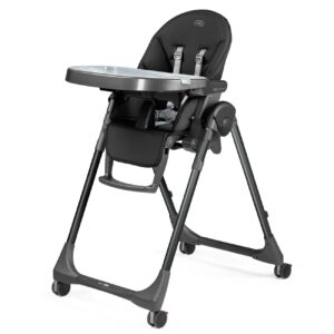 PEG PEREGO HRANILICA PRIMA PAPPA FOLLOW ME TRUE BLACK