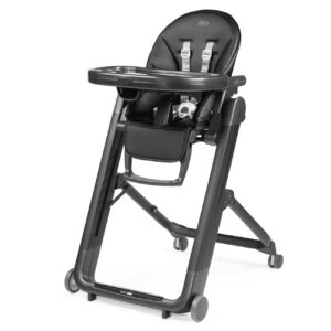 PEG PEREGO HRANILICA SIESTA FOLLOW ME - TRUE BLACK